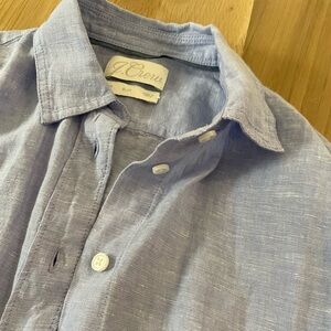 J. Crew Slim-fit Baird McNutt Irish Linen Shirt